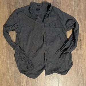 J. Crew Charcoal Button-Down Shirt